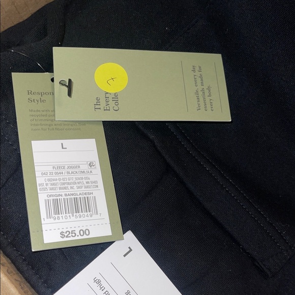 Men's Black Joggers - Picture 2 of 7